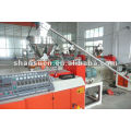 WPC MACHINE Wood Plastic Profile Extrusion Machine / WPC Plastic Profile Extruder